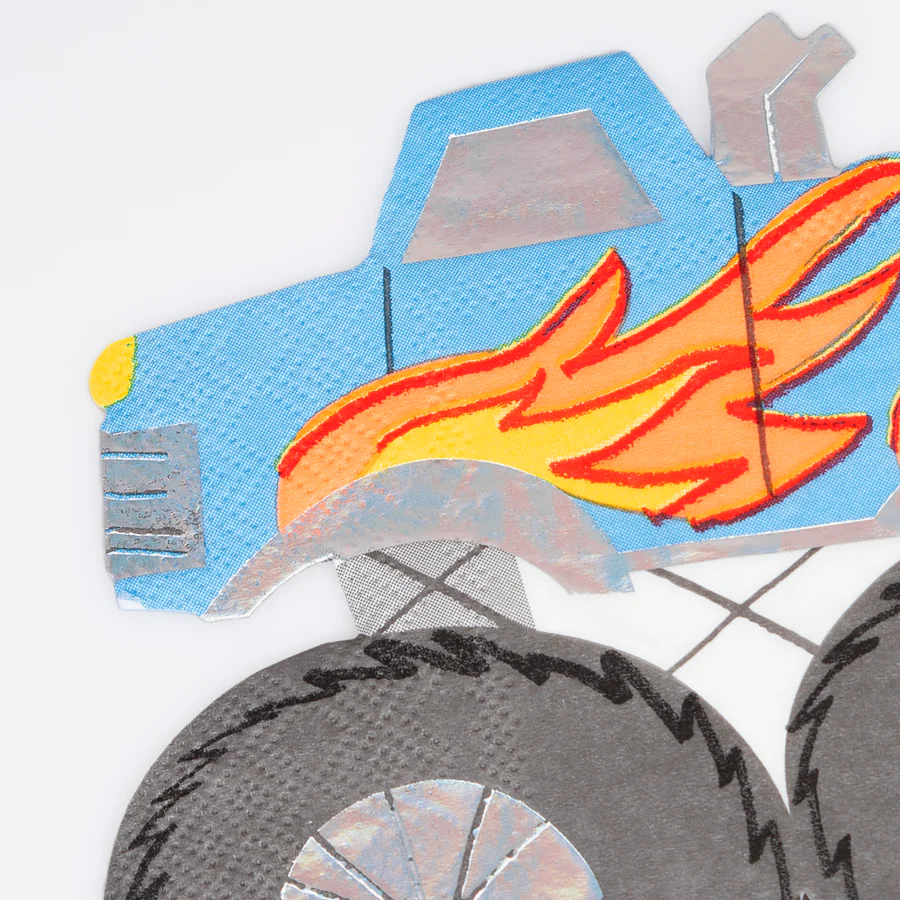 Meri Meri Monster Truck Napkins